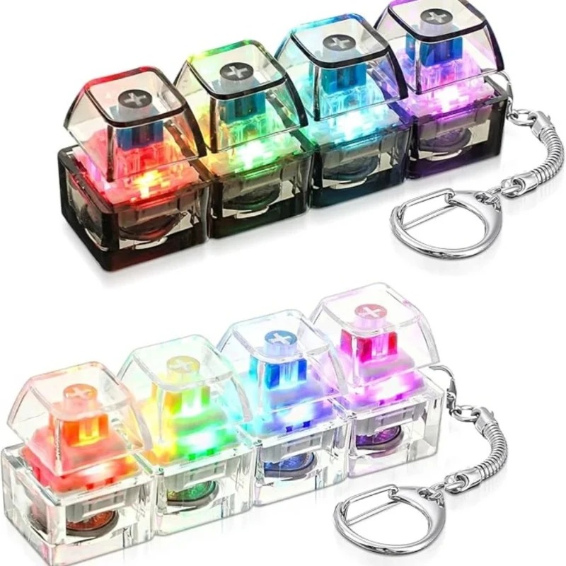 、/LED Keyboard Keychain Fidget - Electronics Gadgets For Kids review and price