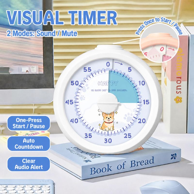 Rotatable Countdown Timer Visu - Electronics Gadgets For Kids review and price