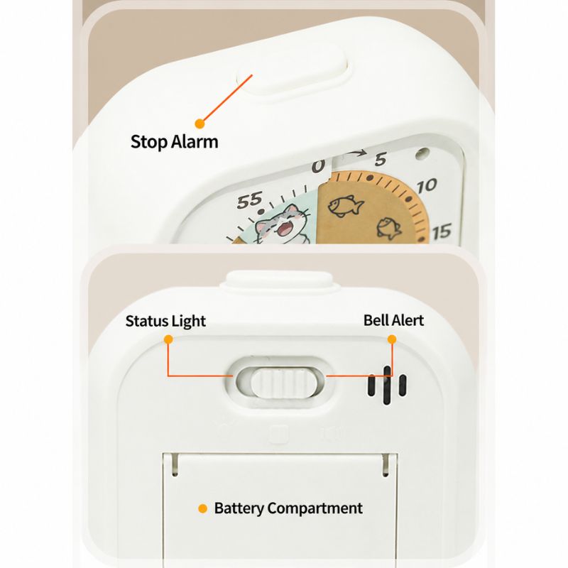 Rotatable Countdown Timer Visu - Electronics Gadgets For Kids review and price