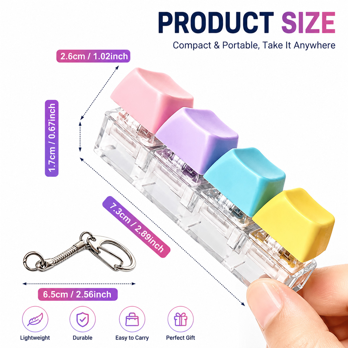 NEW Keyboard Keychain Fidget T - Electronics Gadgets For Kids review and price