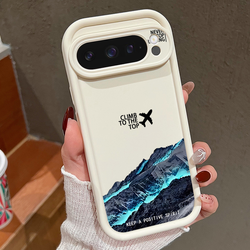 Airplane Snow Mountain Pattern - Google Pixel 8A review and price
