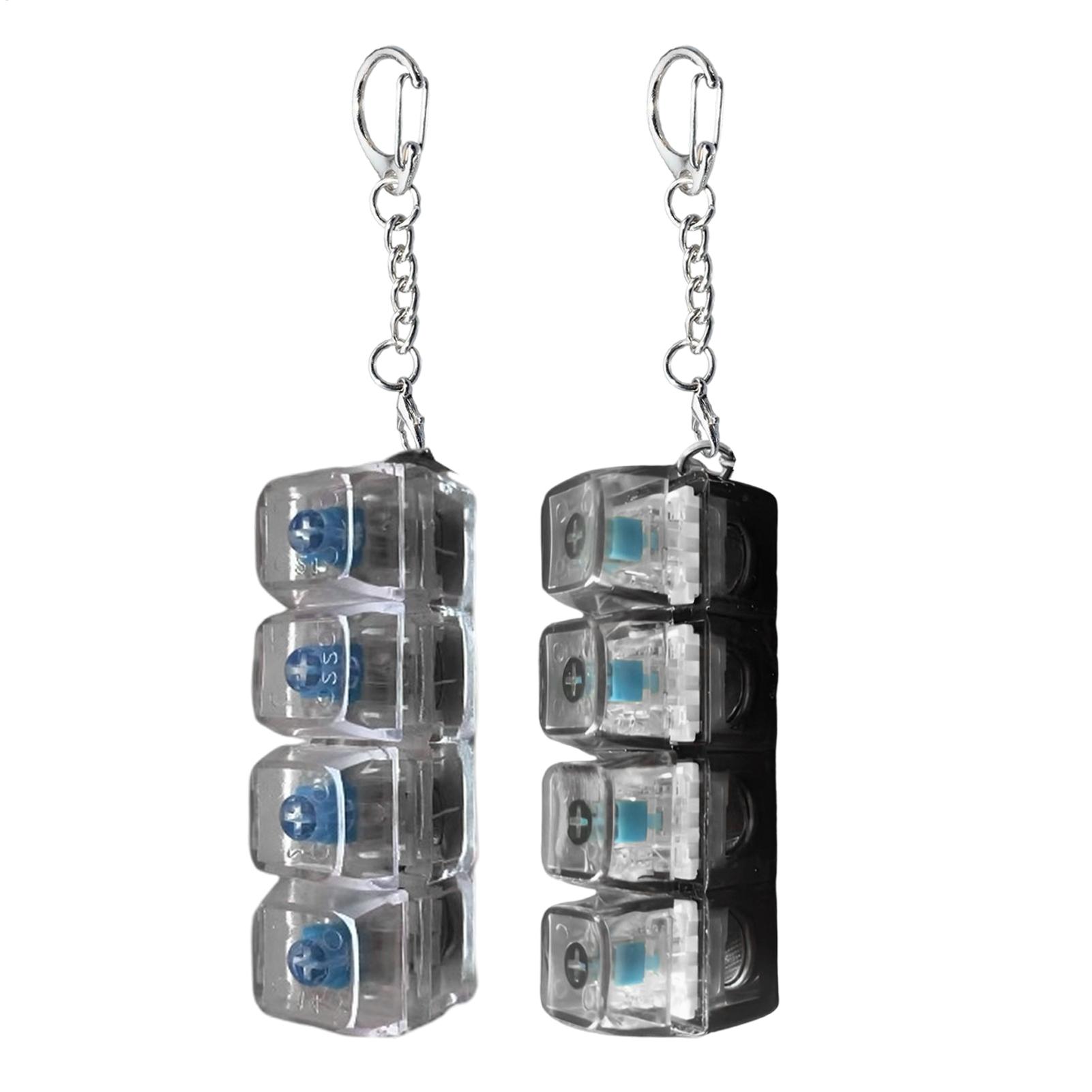 LED Keyboard Keychain Fidget T - Electronics Gadgets For Kids review and price