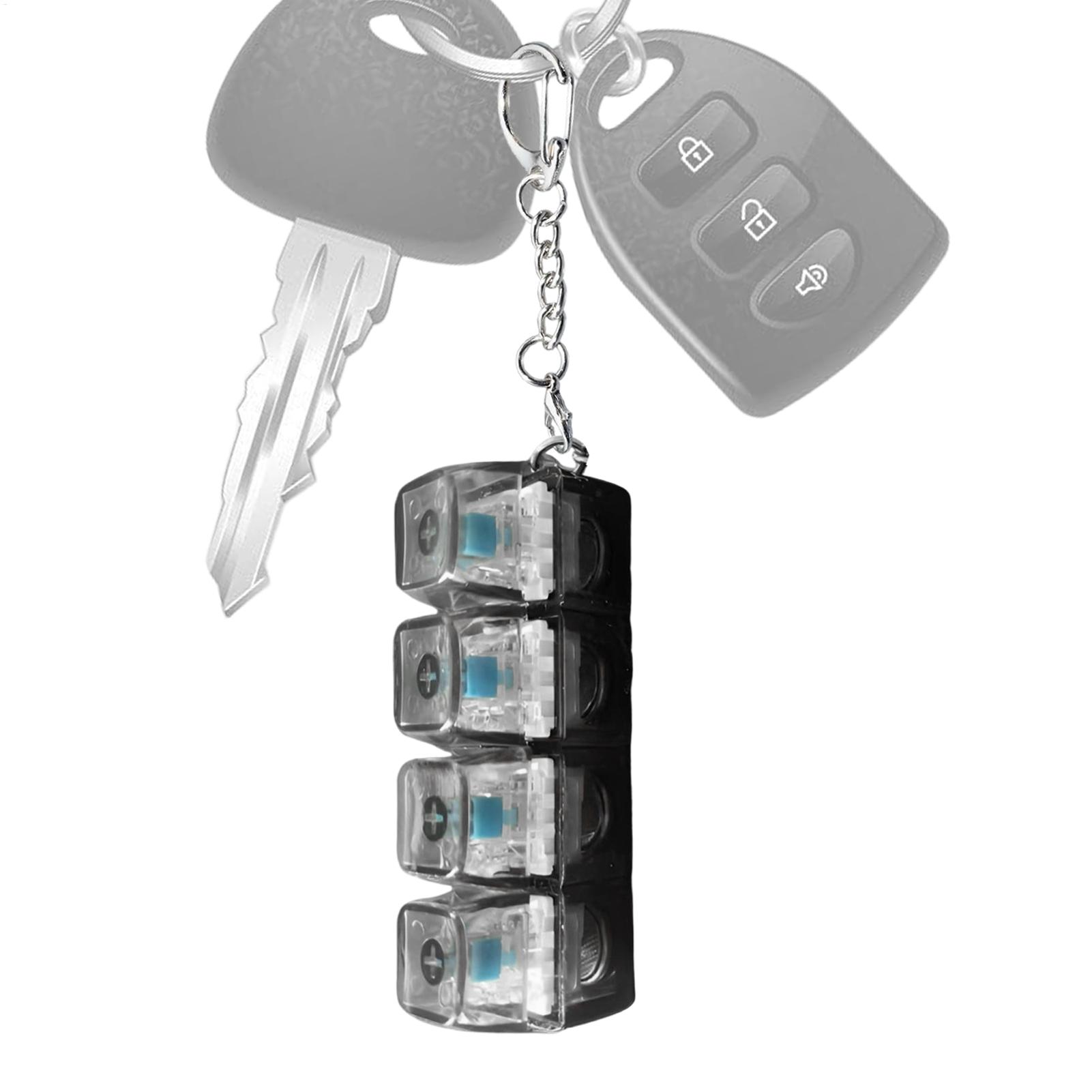 LED Keyboard Keychain Fidget T - Electronics Gadgets For Kids review and price