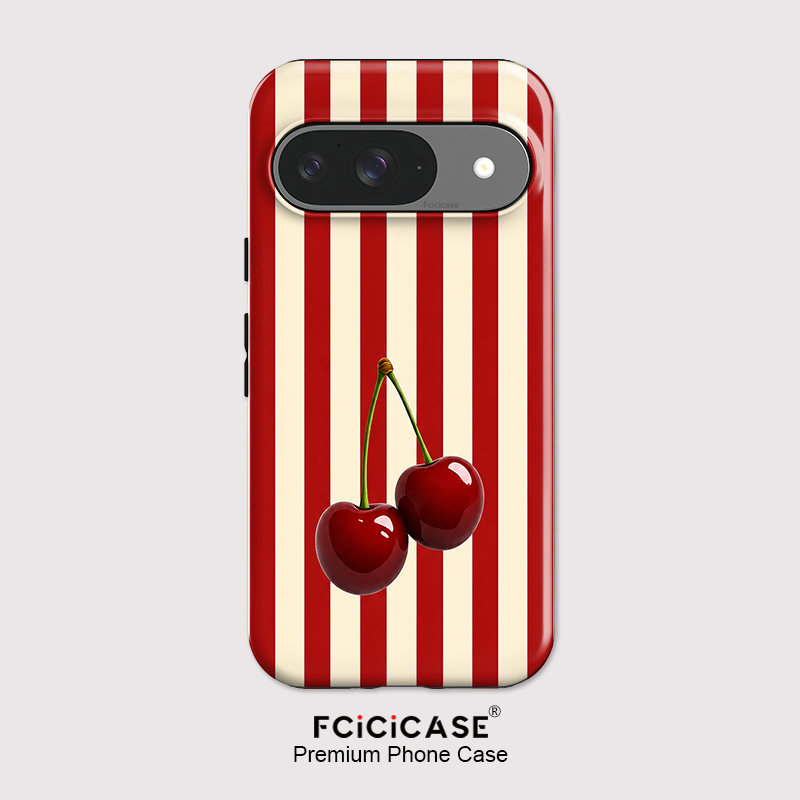 Fcicicase Cherry Stripe Patter - Google Pixel 8A review and price