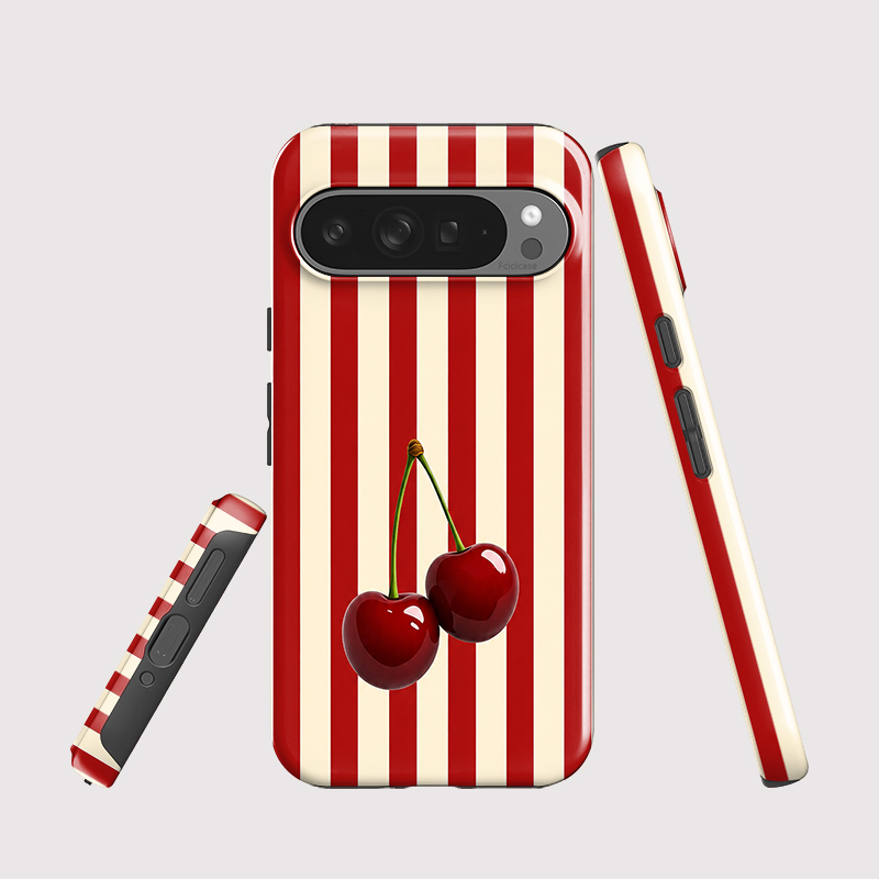 Fcicicase Cherry Stripe Patter - Google Pixel 8A review and price