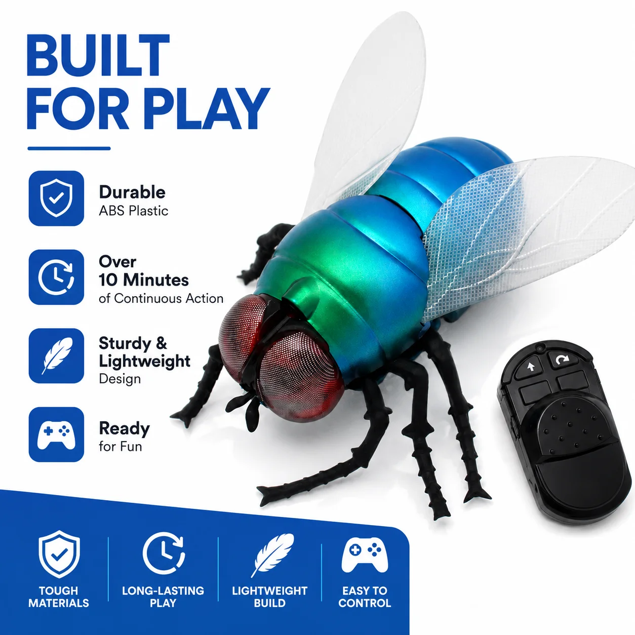 Infrared RC Fly Toy Realistic  - Electronics Gadgets For Kids review and price