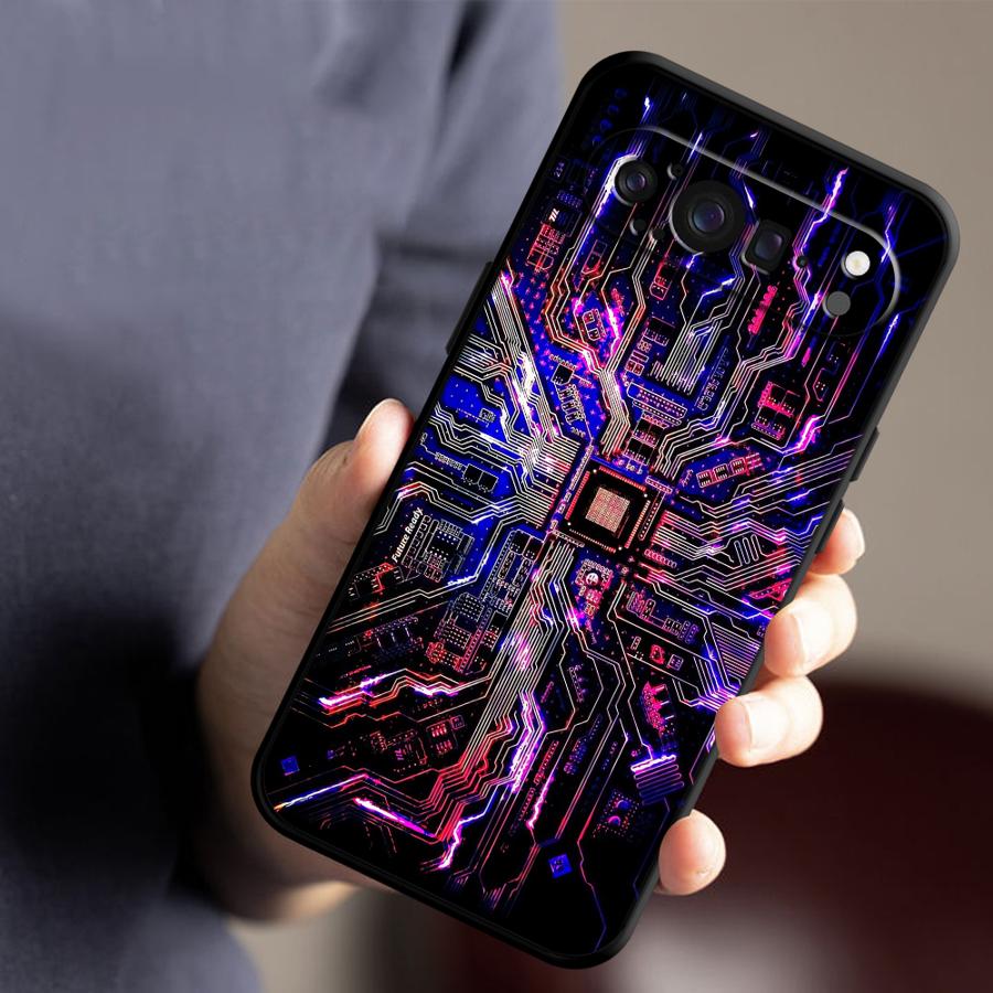 Retro Circuit Board Funda Phon - Google Pixel 8A review and price