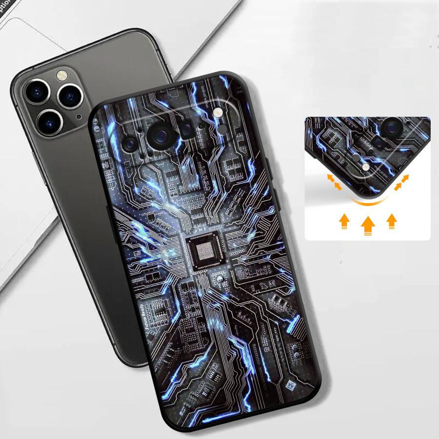 Retro Circuit Board Funda Phon - Google Pixel 8A review and price
